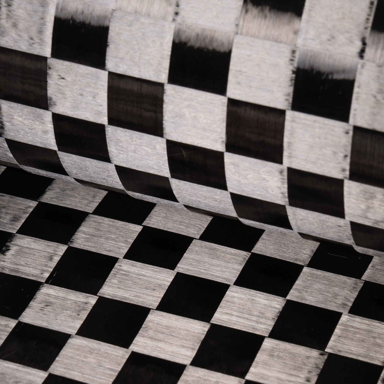 Ткань из углеродного волокна с распространением 88GSM, обычная