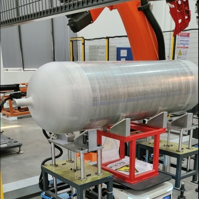 Цилиндр из углеродного волокна для хранения водорода, тип 3, 450 л