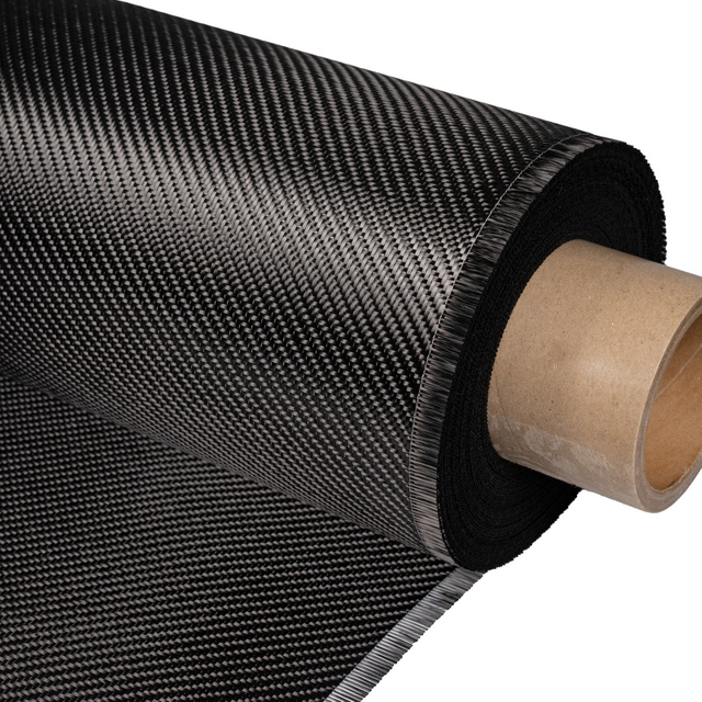 Саржевая углеродная ткань 200GSM